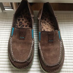 Suede Loafers/Boat Shoes